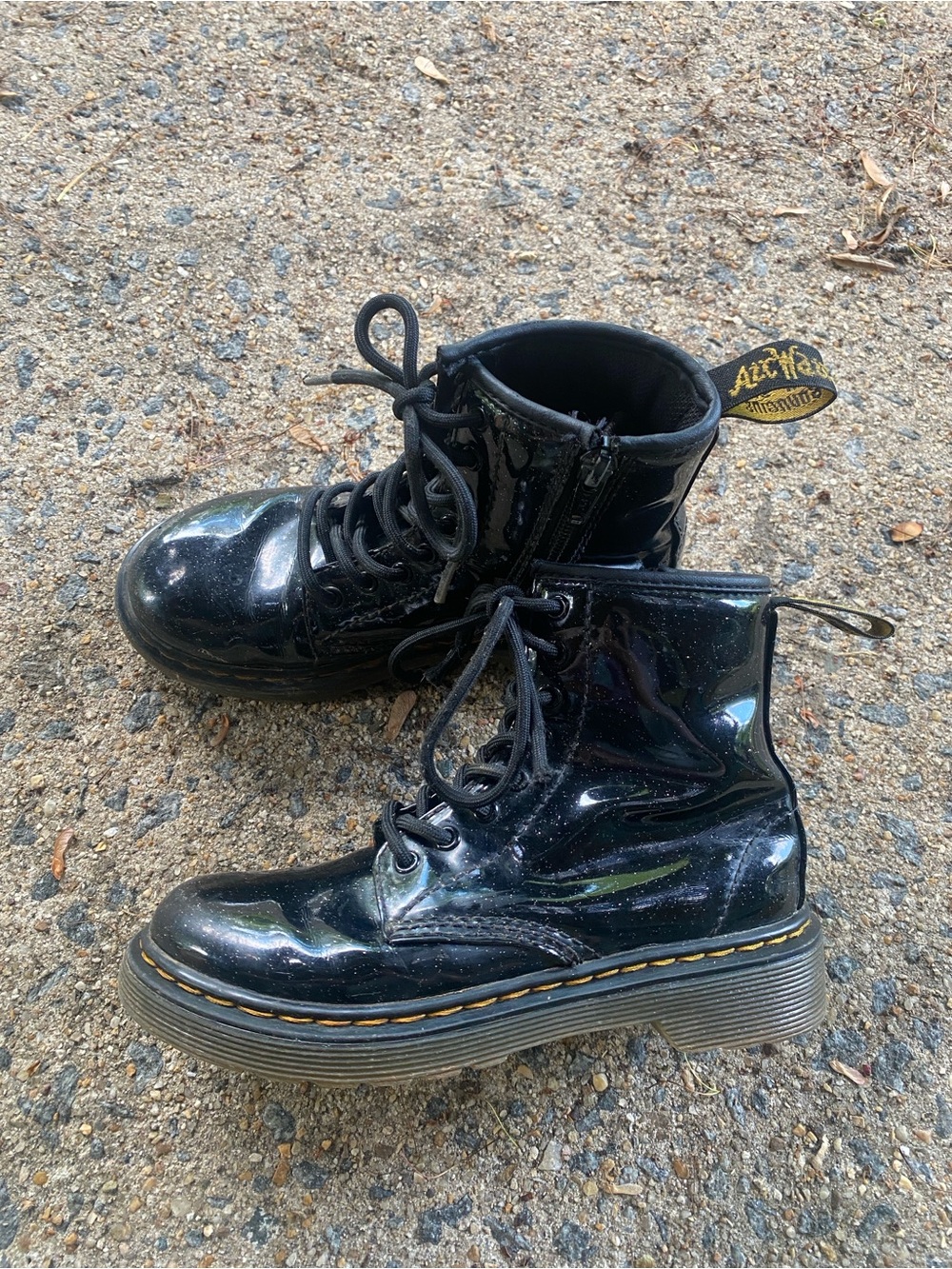 Children’s Dr. Martens 1460 Glitter boots, size 13